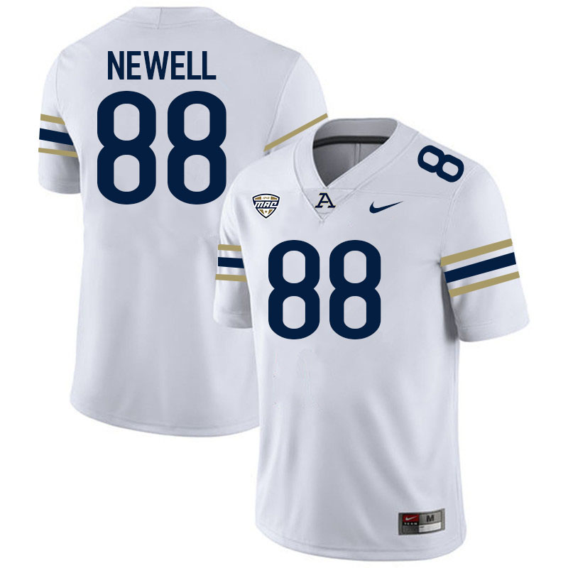 Jake Newell Akron Zips Jersey,University Of Akron #88 Jake Newell Jersey Youth-White